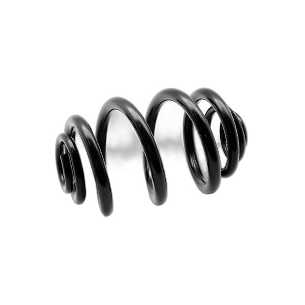 Spiralfjäder, Bakaxel