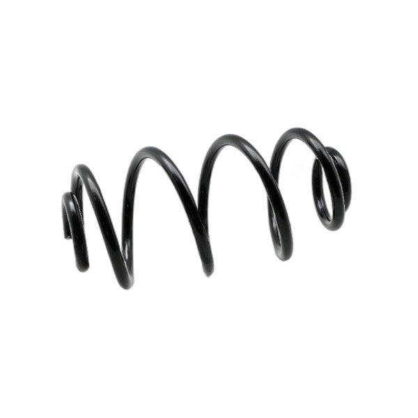 Spiralfjäder, Bakaxel