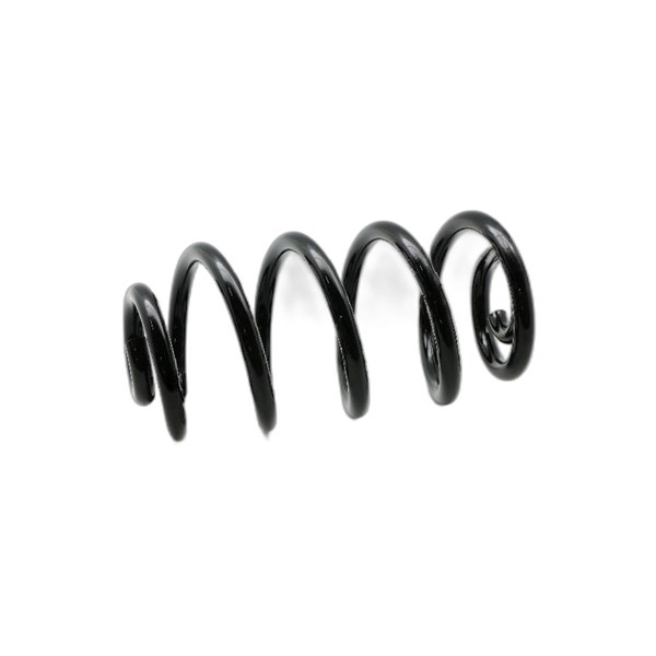 Spiralfjäder, Bakaxel