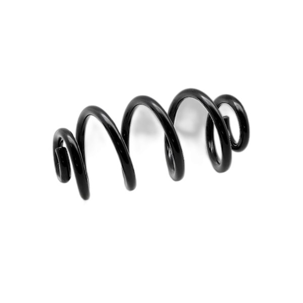 Spiralfjäder, Bakaxel
