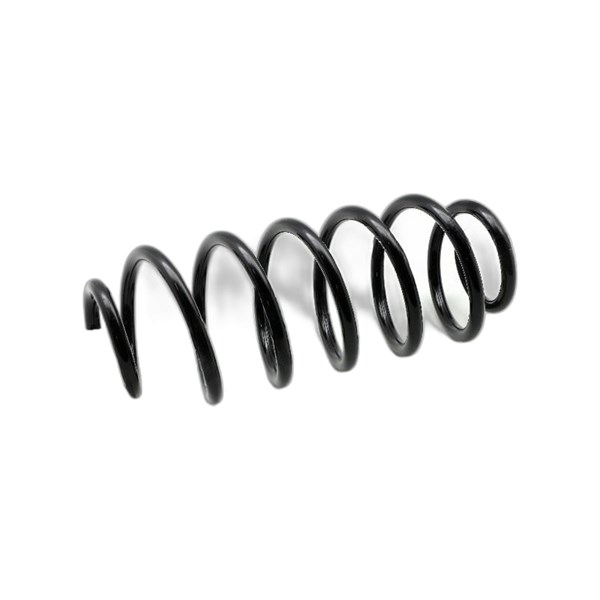 Spiralfjäder, Bakaxel