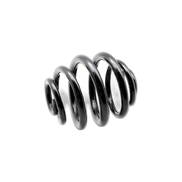 Spiralfjäder, Bakaxel