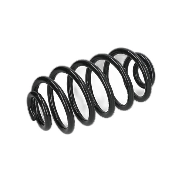 Spiralfjäder, Bakaxel
