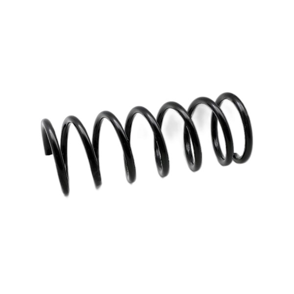 Spiralfjäder, Bakaxel
