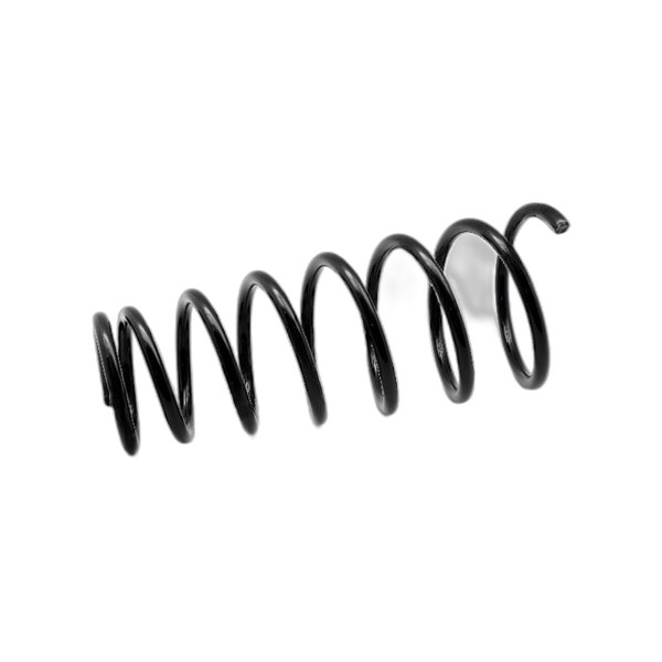 Spiralfjäder, Bakaxel