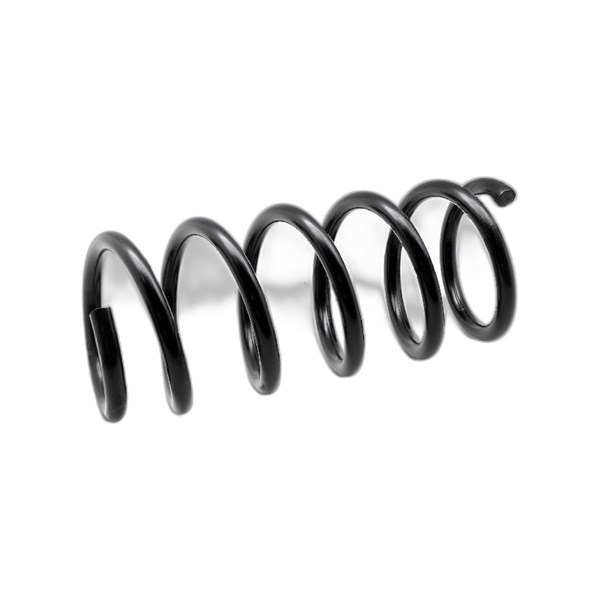 Spiralfjäder, Bakaxel