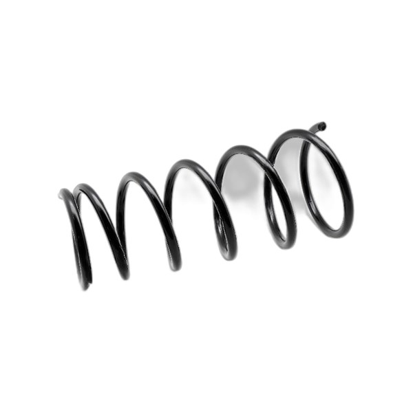Spiralfjäder, Bakaxel