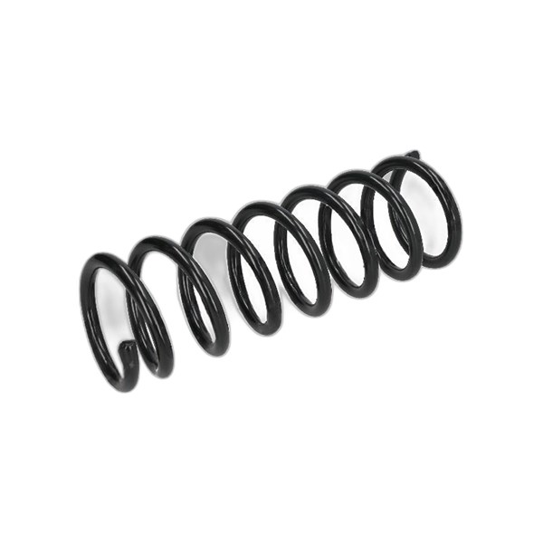 Spiralfjäder, Bakaxel