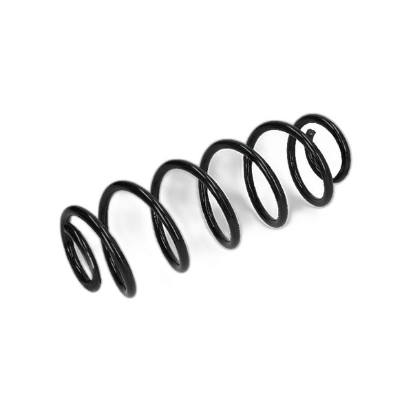 Spiralfjäder, Bakaxel