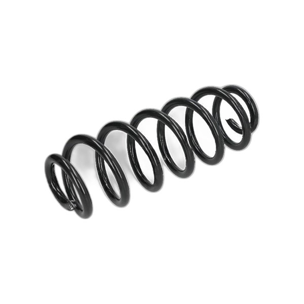 Spiralfjäder, Bakaxel