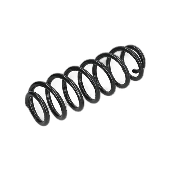 Spiralfjäder, Bakaxel