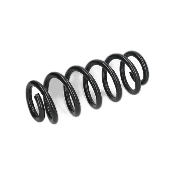 Spiralfjäder, Bakaxel