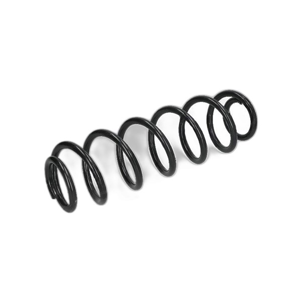 Spiralfjäder, Bakaxel