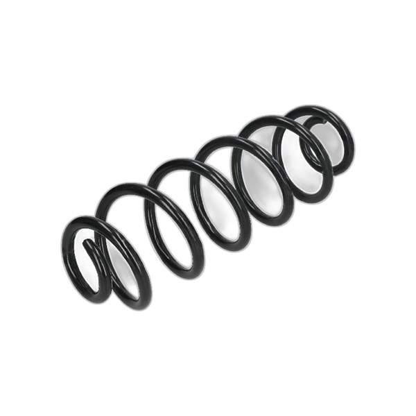 Spiralfjäder, Bakaxel