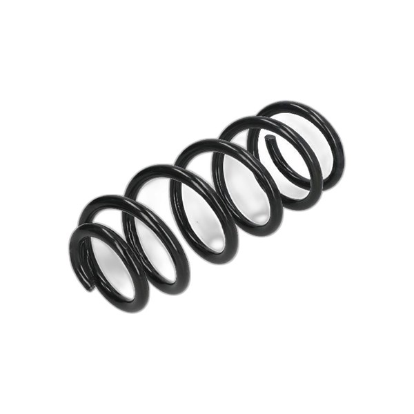 Spiralfjäder, Bakaxel