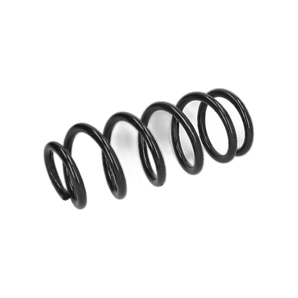 Spiralfjäder, Bakaxel