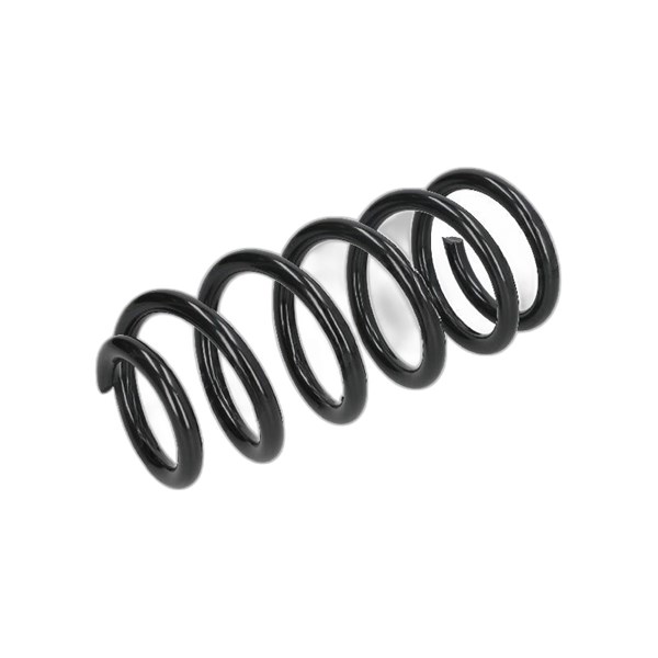 Spiralfjäder, Bakaxel