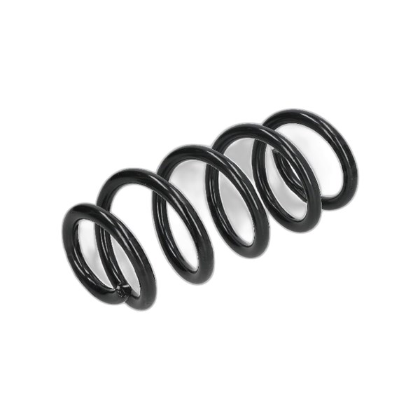 Spiralfjäder, Bakaxel