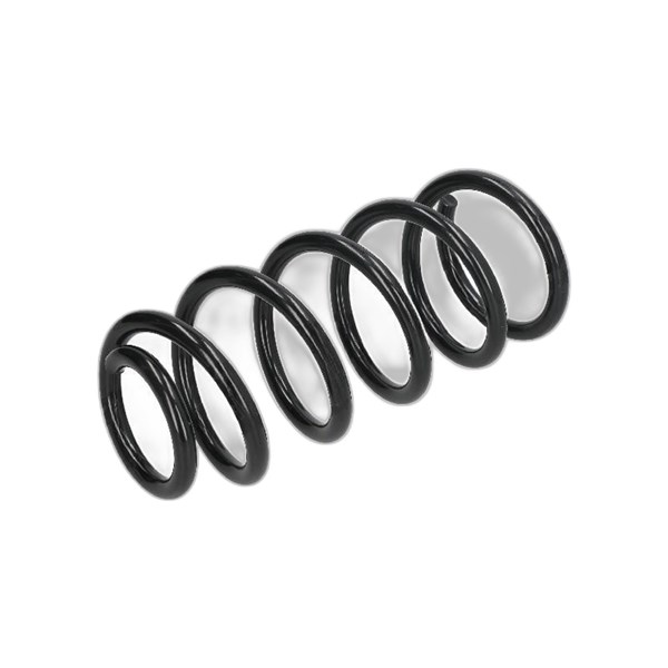 Spiralfjäder, Bakaxel