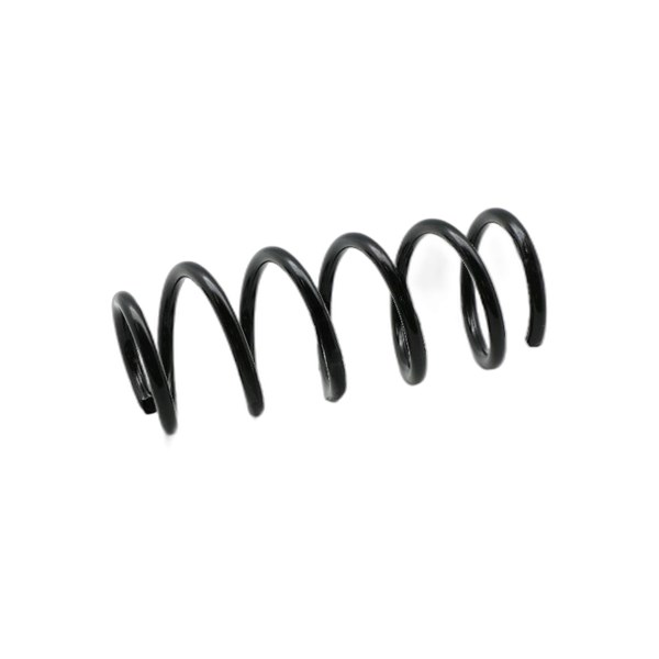 Spiralfjäder, Bakaxel