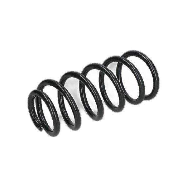 Spiralfjäder, Bakaxel