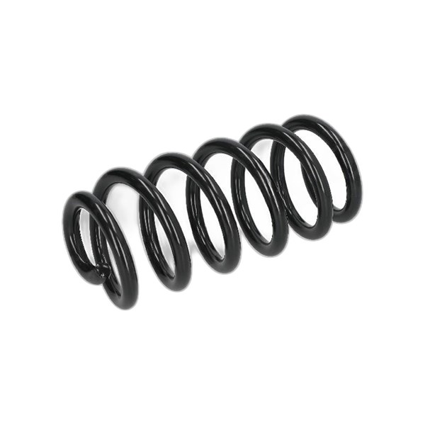Spiralfjäder, Bakaxel