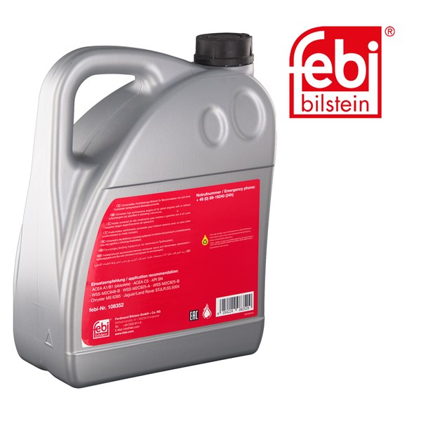 Motorolja FEBI 5W-20 A1/B1 C5 Febi bilstein 108352 FEBI BILSTEIN