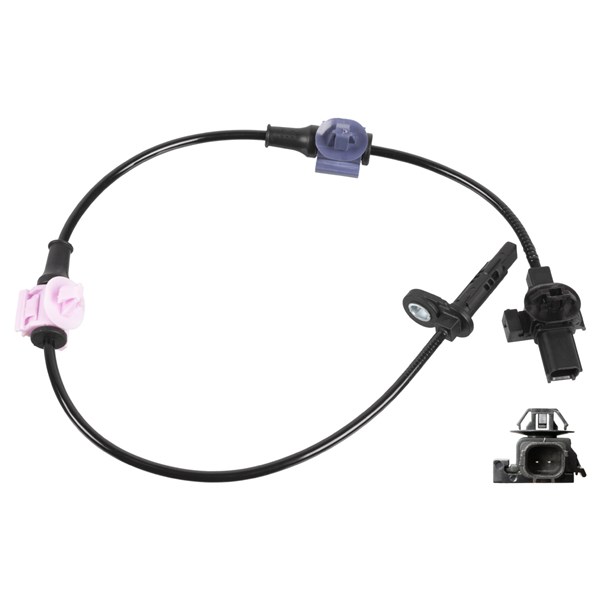 ABS-givare, Sensor, hjulvarvtal, Bakaxel vänster Febi bilstein 17 FEBI BILSTEIN