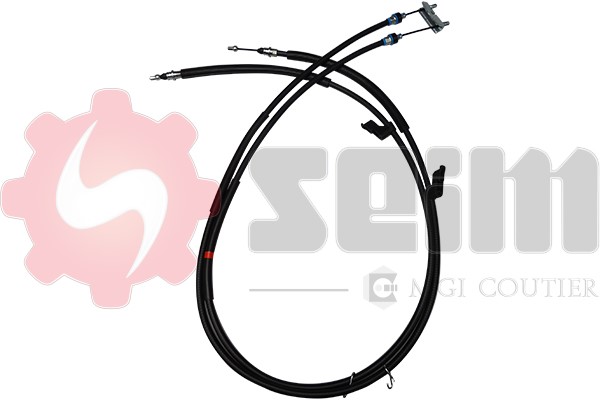 Vajer, parkeringsbroms, Bak Seim 554110 SEIM