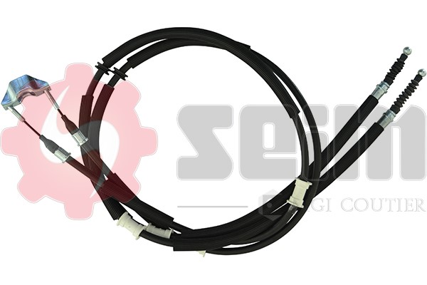 Vajer, parkeringsbroms, Bak Seim 554727 SEIM