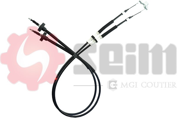 Vajer, parkeringsbroms, Bak Seim 653240 SEIM