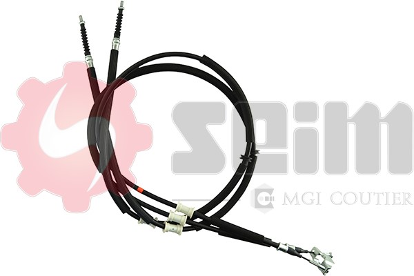 Vajer, parkeringsbroms, Bak Seim 653242 SEIM