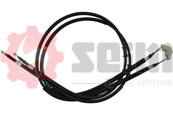 Vajer, parkeringsbroms, Bak Seim 653307 SEIM