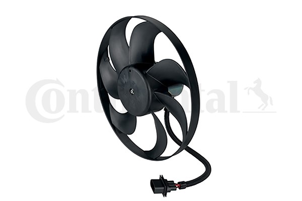 Fläkt, kylare 12V, Vänster Continental/vdo 5WK05360-V Continental/VDO