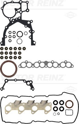 Hel packningssats, motor Victor reinz 01-10241-02 VICTOR REINZ