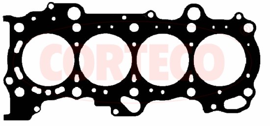 Packning, topplock Corteco 415614P CORTECO