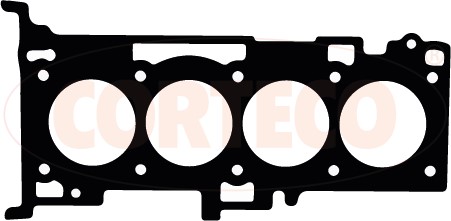 Packning, topplock Corteco 415653P CORTECO