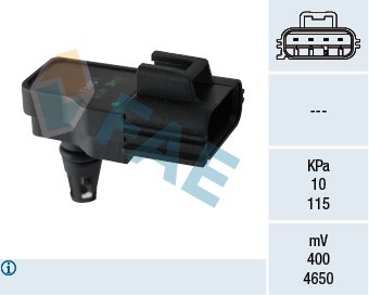 Sensor, insugstryck Fae 15049 FAE