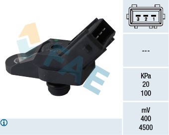 Sensor, insugstryck Fae 15058 FAE