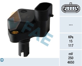 Sensor, insugstryck Fae 15065 FAE