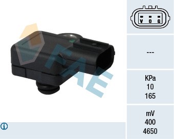 Sensor, insugstryck Fae 15078 FAE
