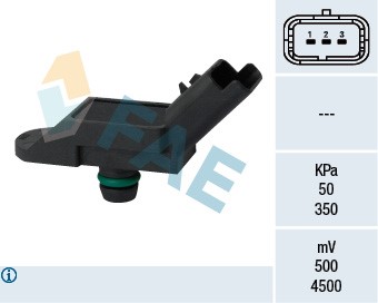Sensor, insugstryck Fae 15091 FAE