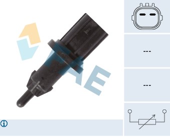 Sensor, insugslufttemperatur Fae 33177 FAE