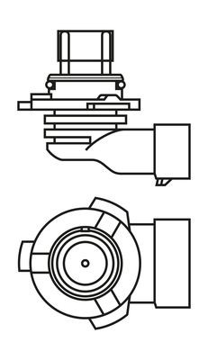 Halogenlampa  BOSCH Pure Light BL HB3 P20d Bosch 1 987 301 062 BOSCH