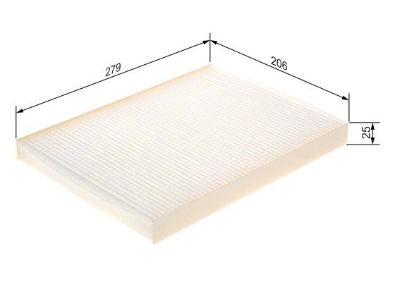 Kupefilter Bosch 1 987 432 808 BOSCH