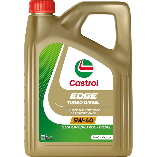 Motorolja Castrol Edge Turbo Diesel 5W-40 CASTROL