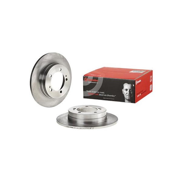 Bromsskiva Solid, Bakaxel Brembo 08.5639.10 BREMBO