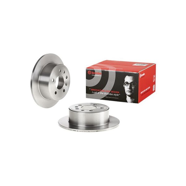 Bromsskiva Solid, Bakaxel Brembo 08.5879.10 BREMBO