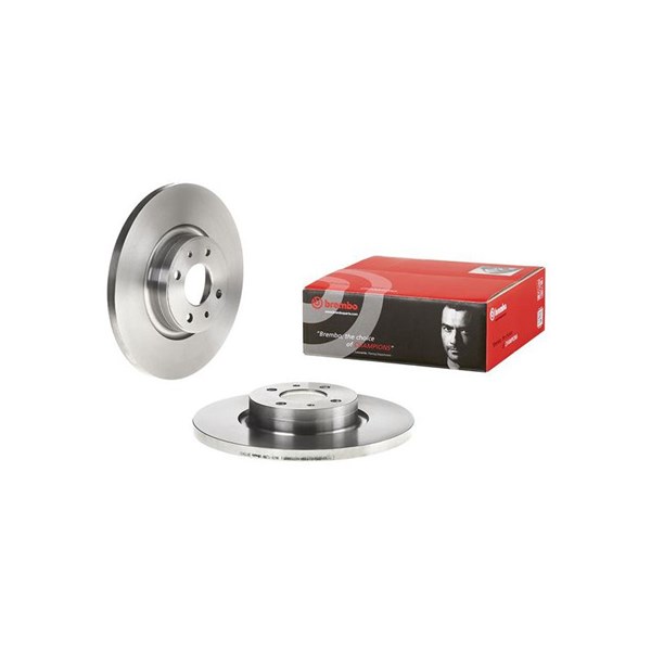 Bromsskiva Solid, Framaxel Brembo 08.7354.20 BREMBO