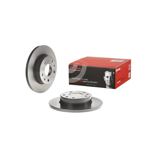 Bromsskiva Solid, Framaxel Brembo Coated disc line 08.7814.11 BREMBO